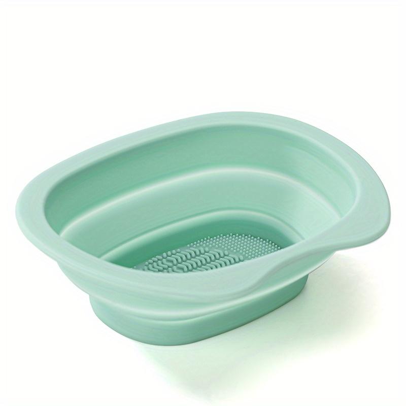 1 Multi-functional Foldable Makeup Brush Cleaning Pad Suitable for Easy Cleaning of Beauty Mixers, Sponges, and Brushes