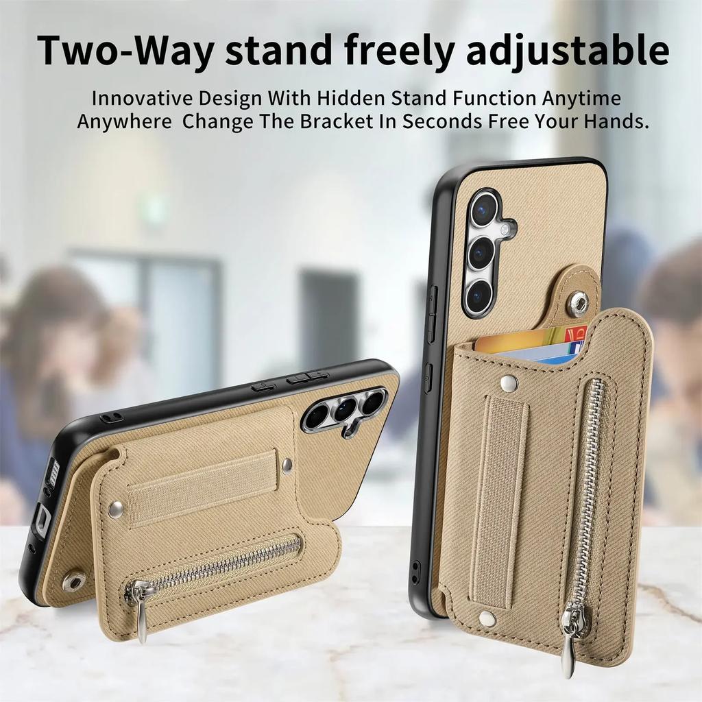 Geldbörse mit Kartenhalter Handyhülle Für Samsung Galaxy S25 S24 FE Edge S26 S23 Ultra S22 Plus A37 A57 A17 A07 A56 A55 A36 Hülle