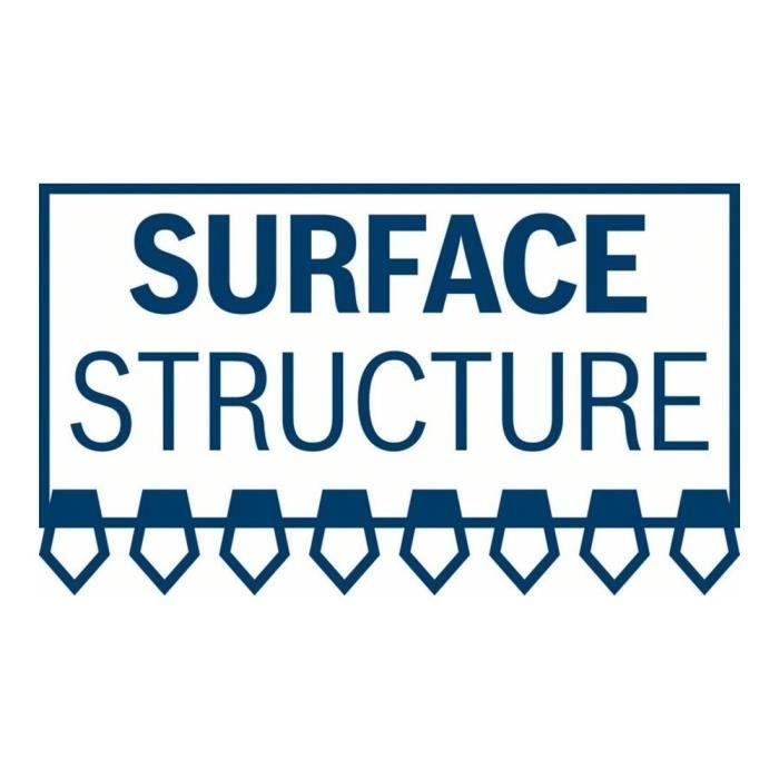 Bosch Expert N880 disque molletonné pour ponceuse orbitale aléatoire, 125 mm, moyen A