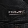 GIORGIO ARMANI made in Italy double suit Setup 46 black Men's Used