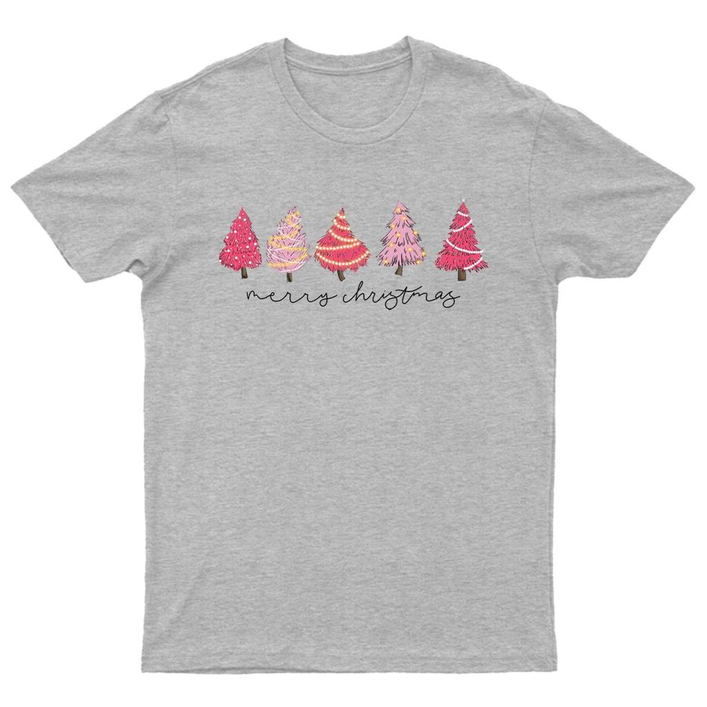 Merry Christmas Holiday Trees TShirt Unisex Gift Retro Funny Unisexs Vintage a