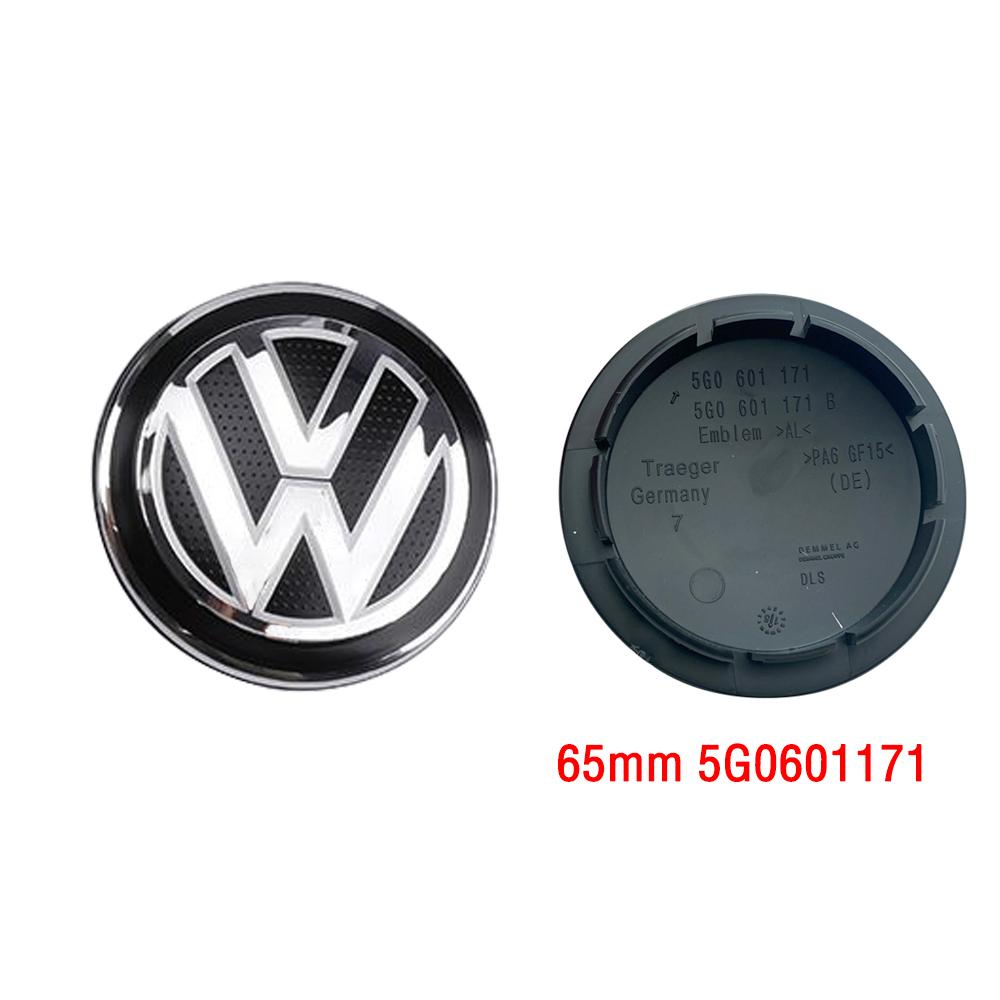 2026 New VW Volkswagen Car Wheel Center Hub Caps Cover 3D 4pcs 55mm 56mm 65mm 70mm for 4 5 6 7 Passat B5 B6 B7 Polo Touran CC accessories