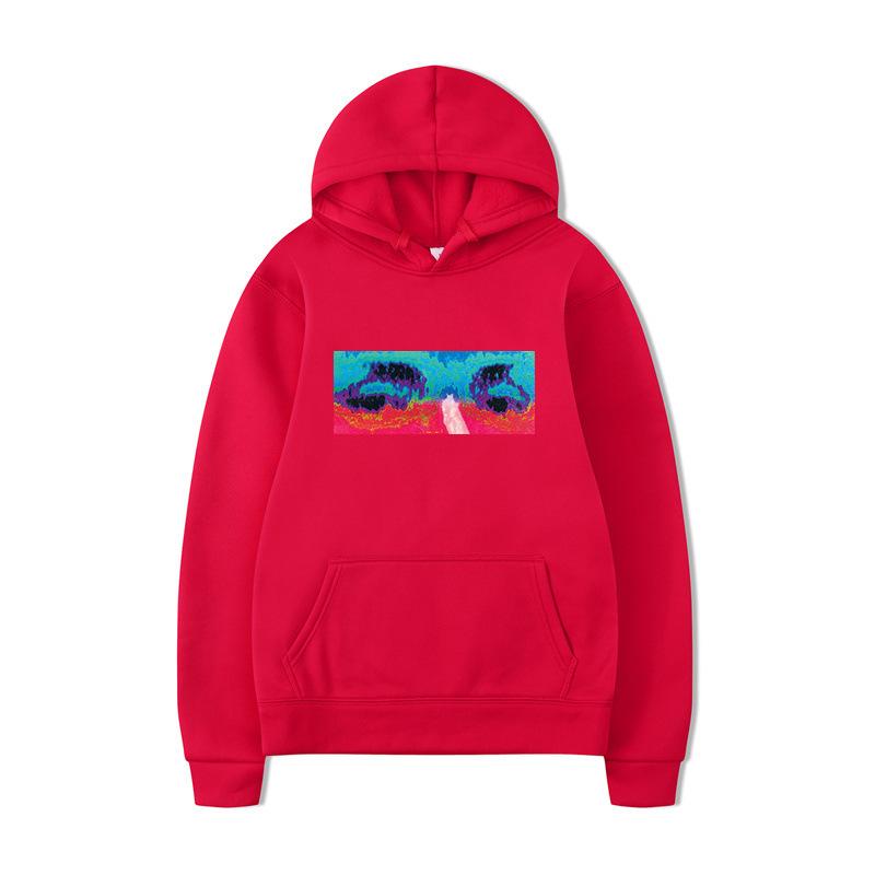 Jesień Zima Bluzy Chłopcy Harajuku Dziewczyny Pulower Wymyślne Topy Oversize Prezent Muzyczny Casual Luźna Wygodna Bluza