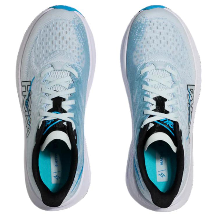 Hoka One One Mach 6 Comfortable Lightweight Durable Low-Top Casual Running Shoes Women sneaker Blue 1147810-TNDR