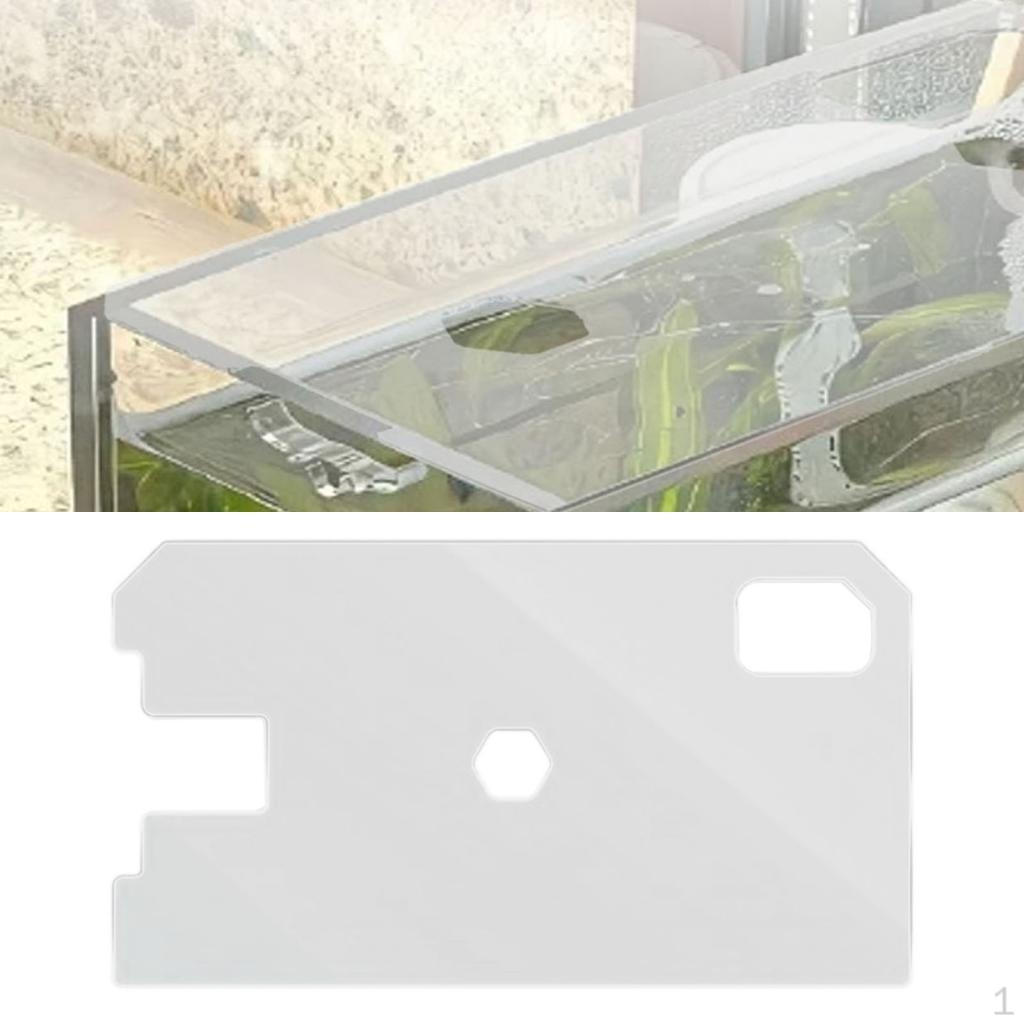Tank Cover Aquarium Top Acrylic Anti Jump Transparent Stable Easy Installation DIY Lid