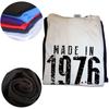Lustige Made In 1976 Alle Originalteile T-Shirts Baumwolle Streetwear Kurzarm Geburtstagsgeschenke Sommerstil T-Shirt Herrenbekleidung