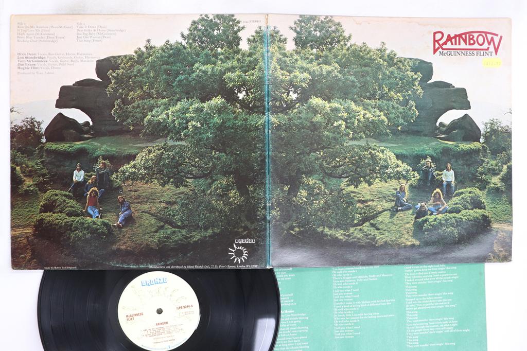 LP Record MCGUINNESS FLINT - Rainbow ILPS9244 BRONZE 1973 UK Rock Used
