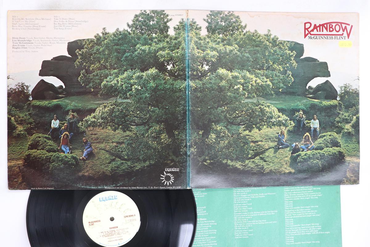 

LP Record MCGUINNESS FLINT - Rainbow ILPS9244 BRONZE 1973 UK Rock Used