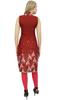 Bimba Women's Sleeveless Black Floral Printed Tunic Designer Kurta Kurti-10