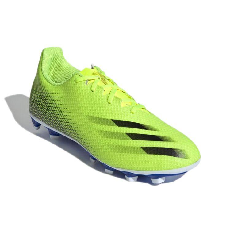 Adidas X Ghosted.4 FG Solar Yellow Men Sneakers Core-Black Royal-Blue FW6953