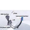 Professional Fast Speed OBD2 Extension Harness Cable for 4th Generation Vehicles Enables Simultaneous Device Connection
