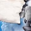 3D Quilt Cover Digital Printing, Three-Piece Buddha Statue
