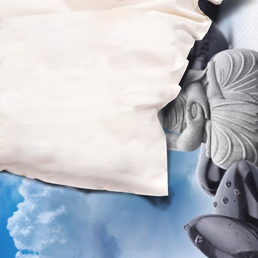 3D Quilt Cover Digital Printing, Three-Piece Buddha Statue