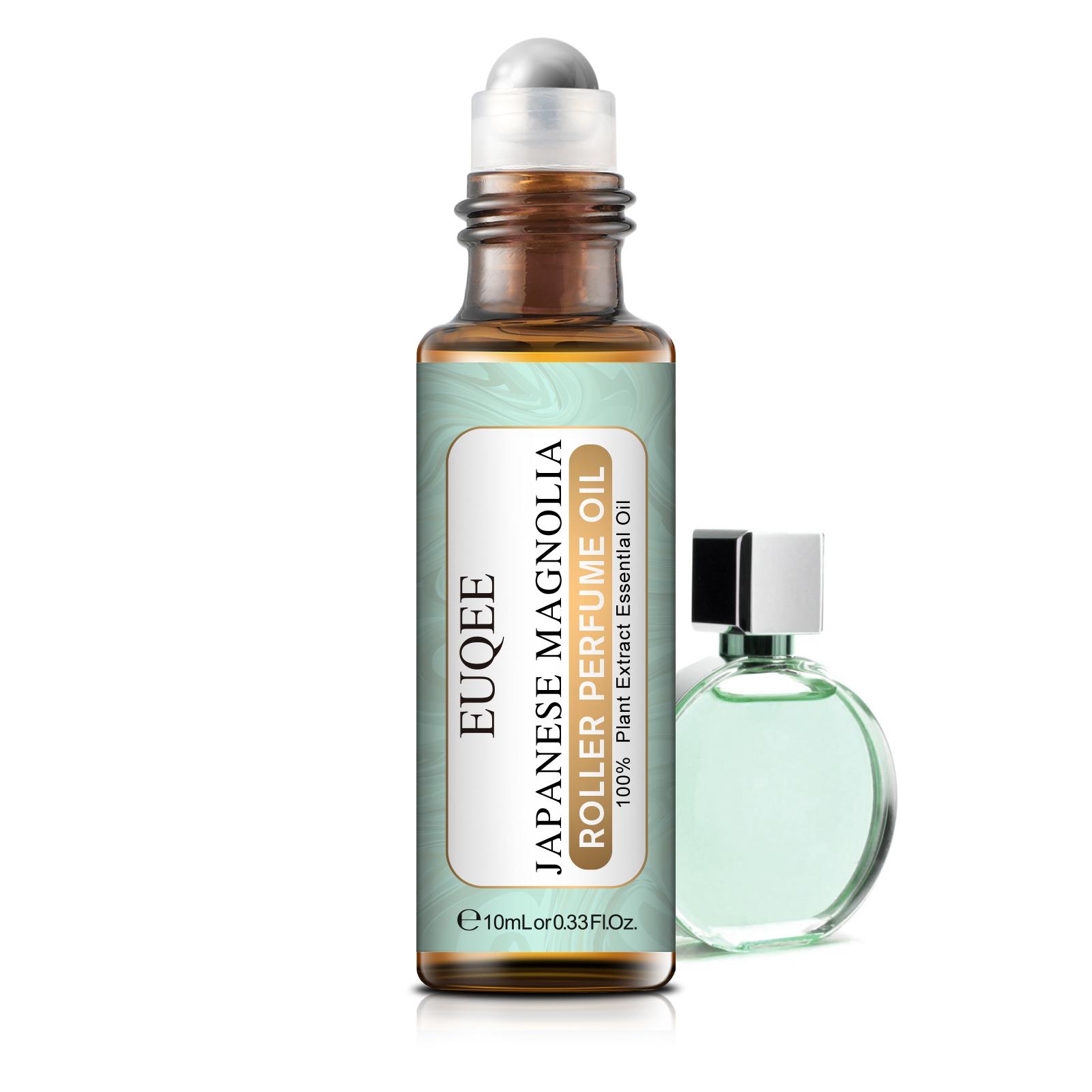 

5 шт. роликовое парфюмерное масло EUQEE для увлажнителя, аромат D-Jadore Angle, фрезия, кокос и ваниль, цветочное эфирное масло для диффузора, духи «сделай сам» 5pcs-Japanese Magnolia