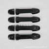19 Forester Black Carbon Fiber Door Handle Protection Cover Sticker