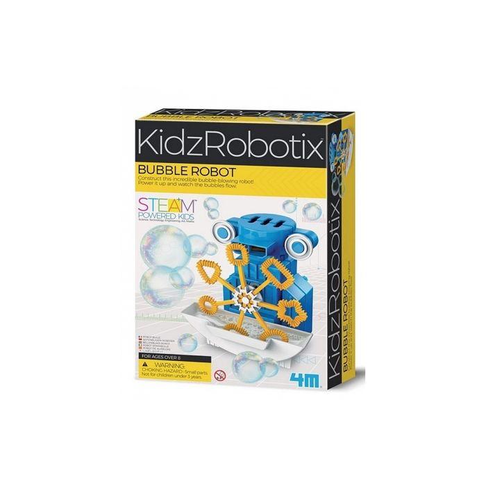 Jeu de société - 4M - Robot a Bulles - Mixte - A partir de 8 ans - Jeu d’action et réflexe