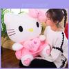 Pelúcia da Hello Kitty com Veludo Curto Macio para Presente de Aniversário de Crianças Personagens Especiais Incluídos