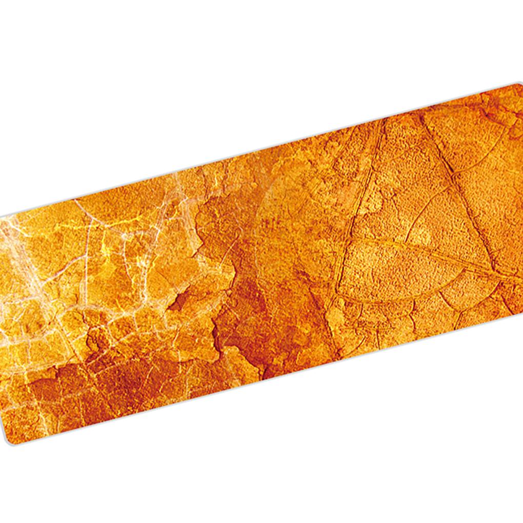 Extra Large Mouse Pad Marble Extended Computer Mouse Pad Non-Slip Non-Stitched Keyboard Desk Mat