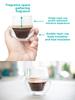 Italian Style Double Layer Heat Resistant Transparent Glass Coffee Tasting Cup Espresso Kruve Concentrated Coffee Sniffing Cup