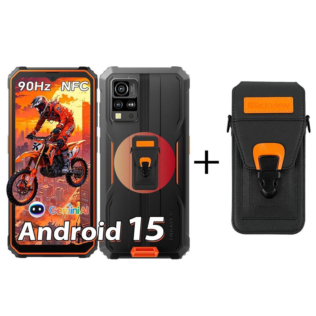 Blackview BV4800 SE Rugged Phone 4GB 64GB 5100mAh Android 15 Smartphone