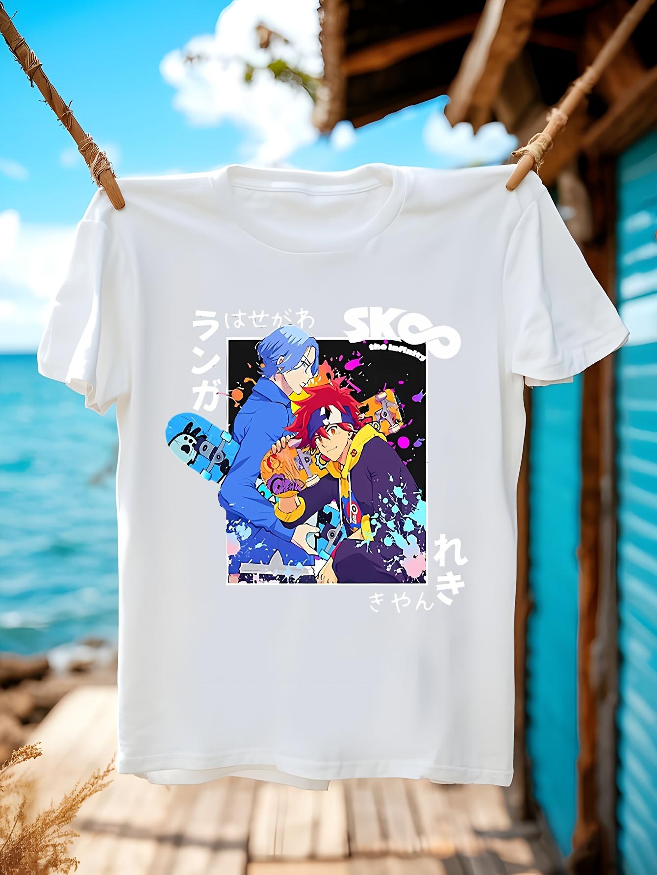 SK8 The Infinity Anime Graphic Tshirt Graphic Tshirt - Wh... XXXL