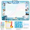 Magical Water Canvas Children's Learning Blanket Water Writing Cloth Repeated Graffiti Water Painting Blanket Large Watercolor Graffiti Pad