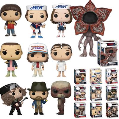 Kawayi Strangers Things Figure Vinyl Glue Boys Action Figure Vinyl Desktop Ornament Figures Toy Kid holiday/Christmas Gifts