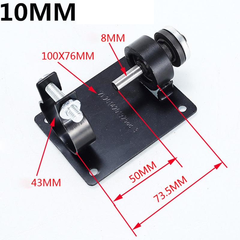

13mm/10mm Electric Drill Cutting Holder Polishing Grinding Bracket Seat Stand Drilling Machine Base Metal Convenient Stable коричневий