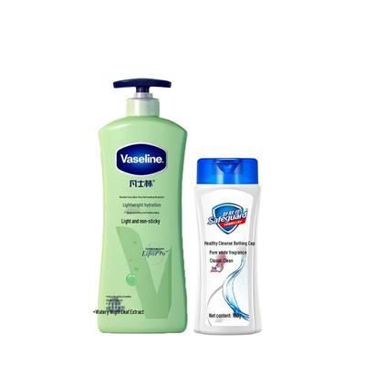 Aloe Fresh Body Lotion & Pure White Shower Gel Set