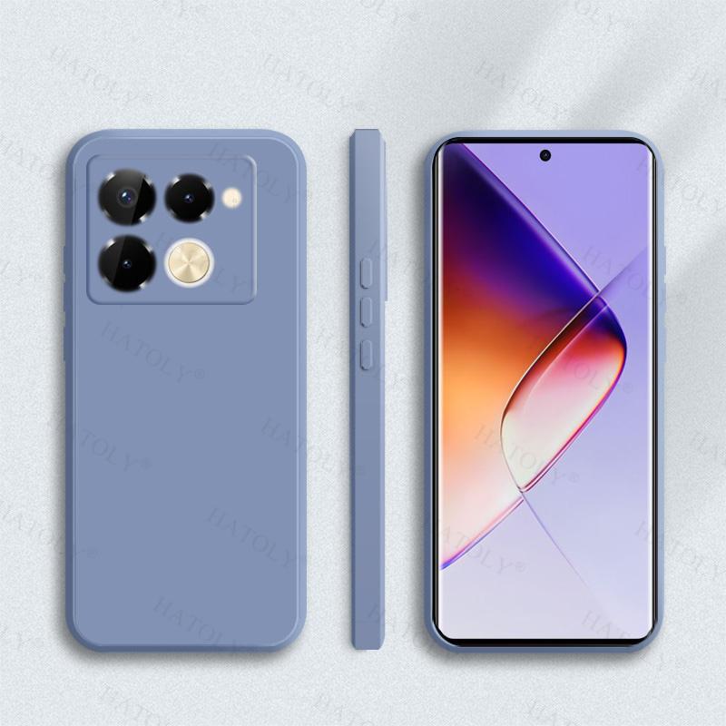 For Infinix Note 40 Pro Case Cover For Infinix Note 40 Pro Plus Liquid Silicone Candy Color Case For Infinix Note 40 Pro 5G Case
