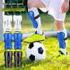 Ventilated Strap-On Shin Guards for Kids & Adults - Insertable Football Equipment