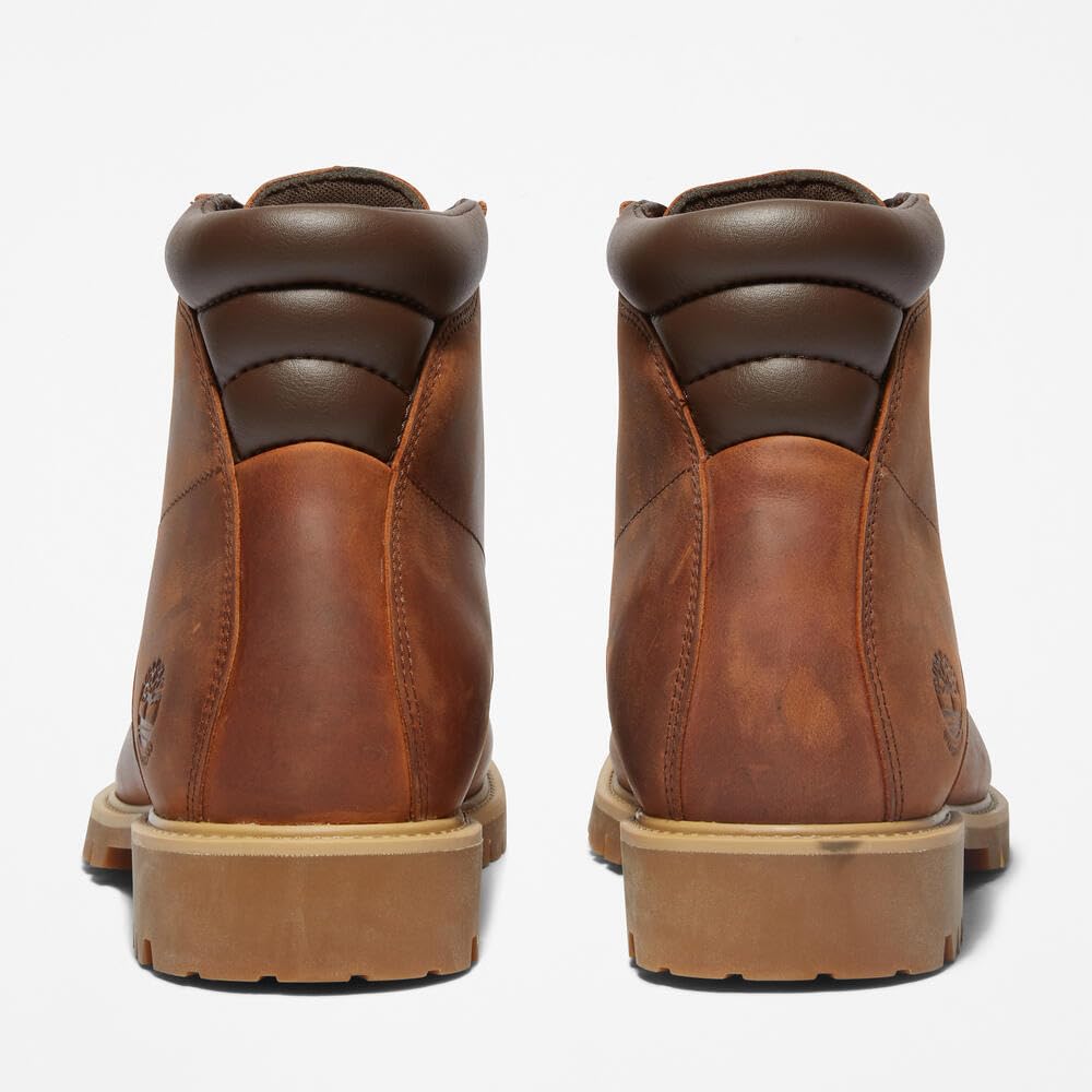 Timberland Albarn Waterproof MOCHA Size 6-inch Lace-Up Boots, Men's, BISQUE, 9.5/27.5cm (TB1A1H8Q8551)