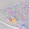 Bright Crystal Colorful Shell Nail Art Sticker DIY Making Creative Decorative Stickers