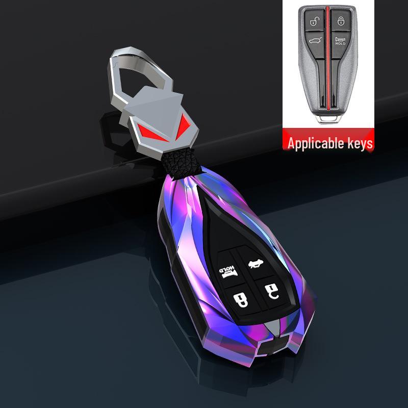Premium Hongqi Key Case: HS5, H5, New H7, 19-23 HS7, and H9 Models - Unisex Car Key Shell