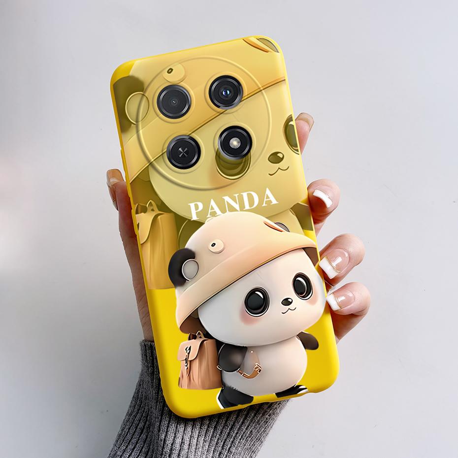 For Huawei nova 12i Case Huawei nova 12i Phone Case Huawei nova 12I CTR-L81 6.7'' Cute Panda Shockproof Bumper Cover Soft Fundas