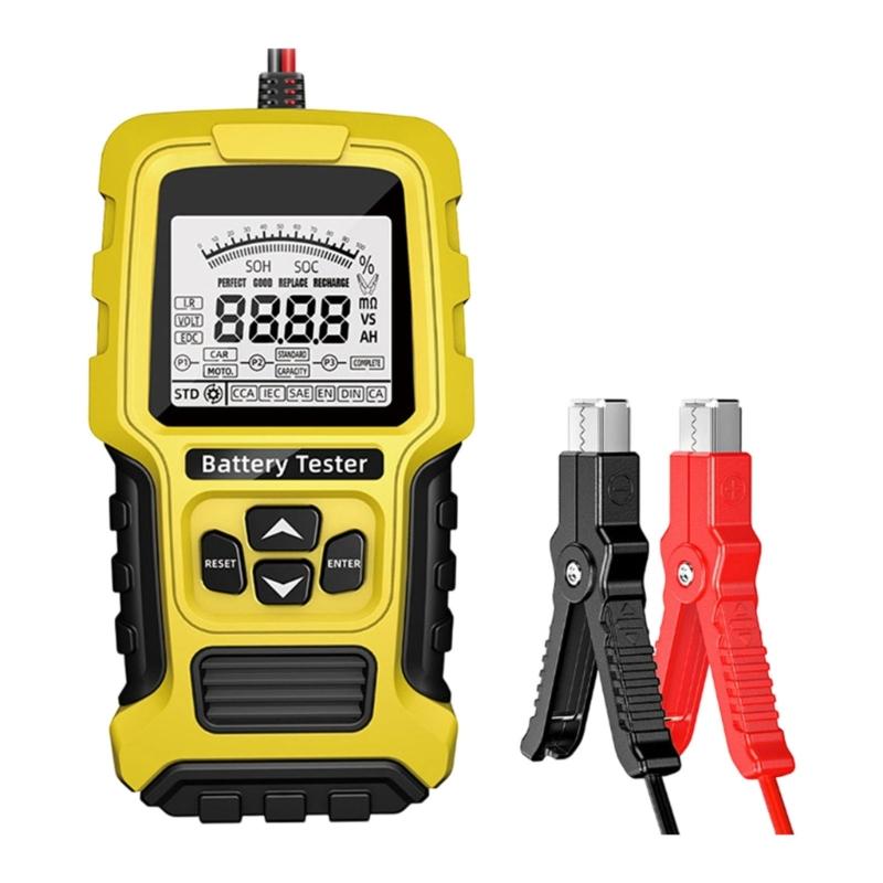 12/24V Universal Vehicle Battery Diagnostic Tool Car Battery Tester Testing Internal Resistance Voltages Analysis