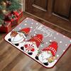 Christmas Holiday Welcome Rug Doormat Festive NonSlip Door Rug for Living Room Bedroom Kitchen Entrance Home Seasonal Decor