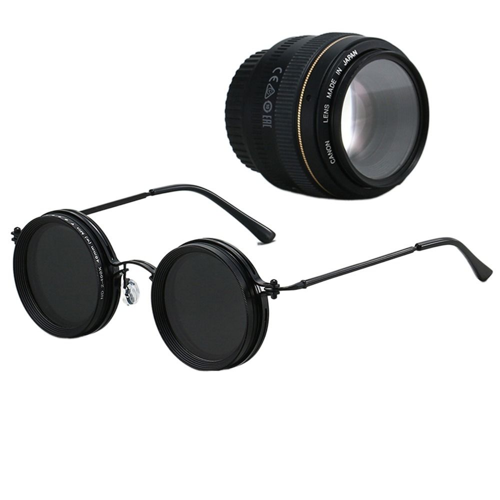 ND-Filter Verstellbare Dimmbrille 9 Stufen Angel-Sonnenbrille Modische Brille Fahren