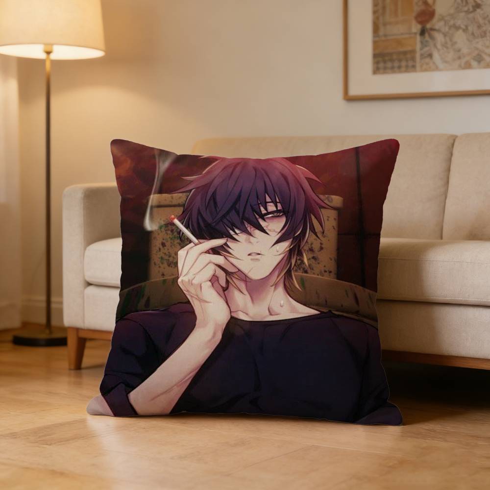 Towa S-Slow D-Damages Pillow Case Pattern Printed Pillowcase For Living Room Sofa Cushion Cover