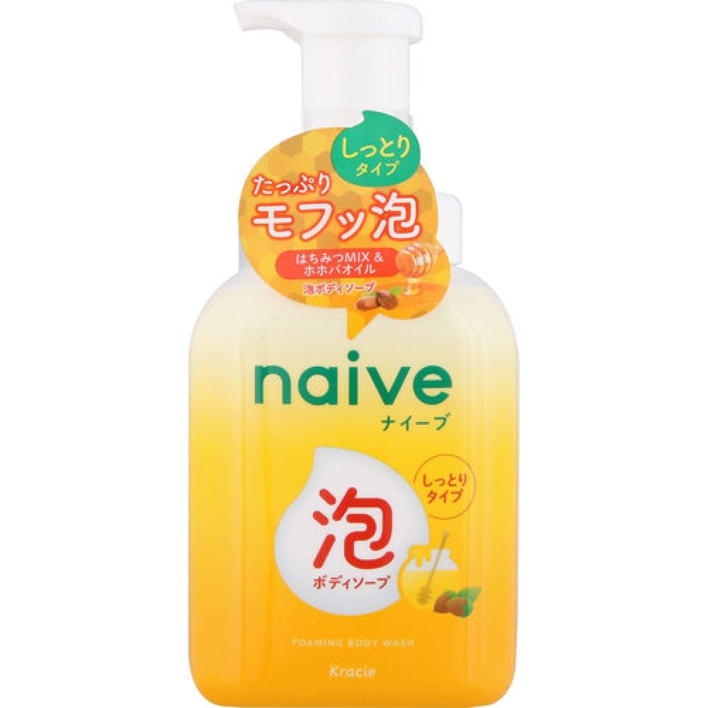 

Body soap that comes out with naive foam (moist type) pump 500mL