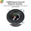 52MM Square External Magnetic Speaker 2-inch 5W 4 Ohm Full Range Speaker Advertising Machine Bluetooth Audio Speaker