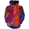Unisex 3D Graphic Hoodie Oversized Streetwear Sweatshirt Air Layer Fabric Casual Pullover
