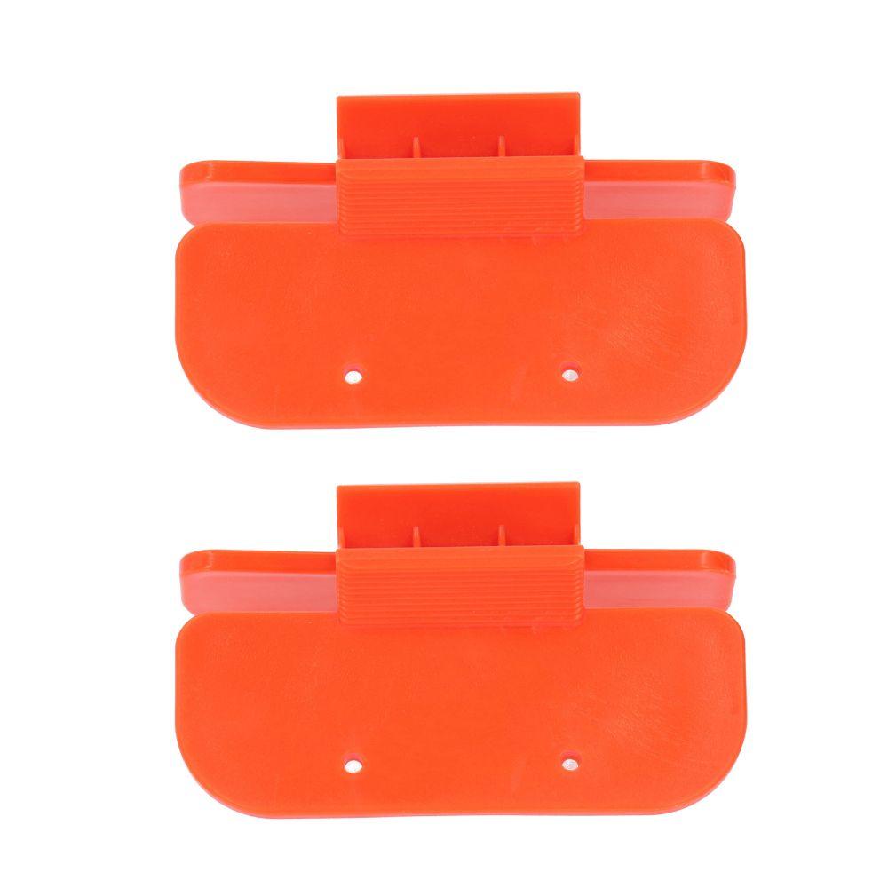 

2 PACK ABS Plastic Material Bullnose Trim Gauge Flush Trim Accurate Marking Bullnose Corners Trim Gauge Flush Trim Jig