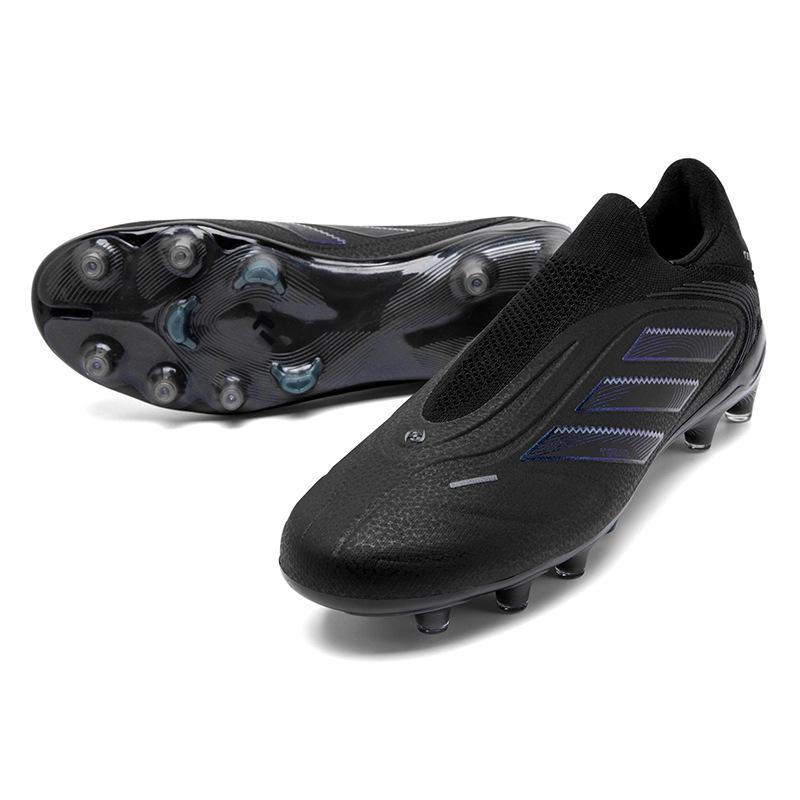 Nahtlose Flyknit Schnürlose COPA Fußballschuhe für Herren & Damen - Mit langen Stollen, Ideal für Wettkampf & Training