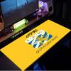 Ifk Goteborg Crest mouse pad, rubber base, esports desk mat, mouse pad for gamers and office use, gaming desk , easy to clean mat