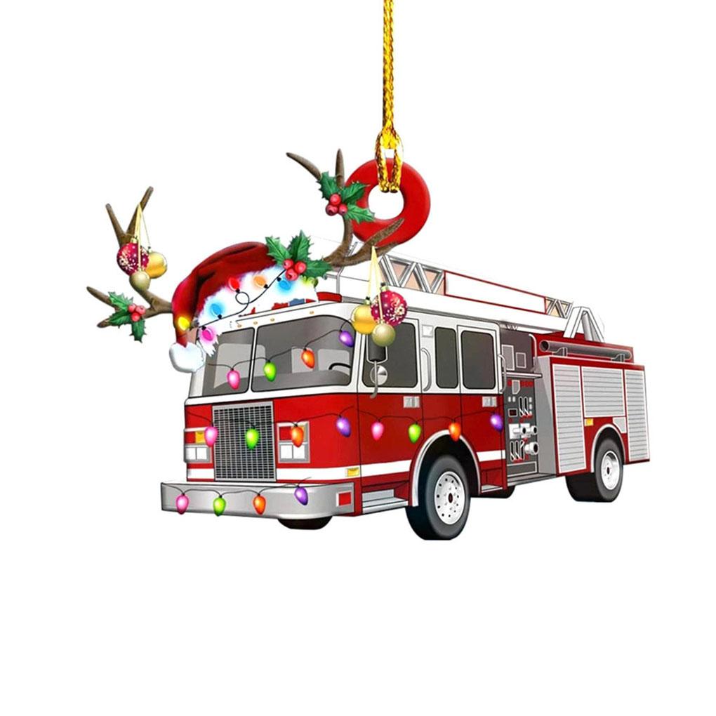 

Подвеска в виде рождественской елки своими руками, праздничное подвесное украшение, деревянное ремесло, автомобильная тематика, рождественские подвески, фестивальный орнамент, декор сцены type 11