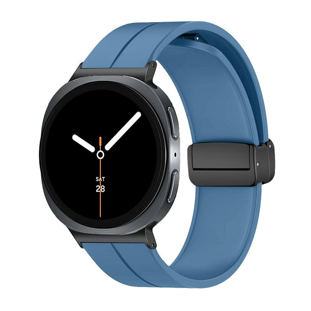 

Sport Silicone For Samsung Galaxy watch 8 classic band 46mm Accessories Magnetic Bracelet Correa Galaxy watch 8 strap 44mm 40mm Galaxy watch 8 40mm