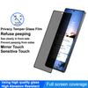 IMAK For Meizu 21 Pro Anti-Spy Tempered Glass Screen Protector Full Glue Phone Screen Film (Fingerprint Unlock Version)