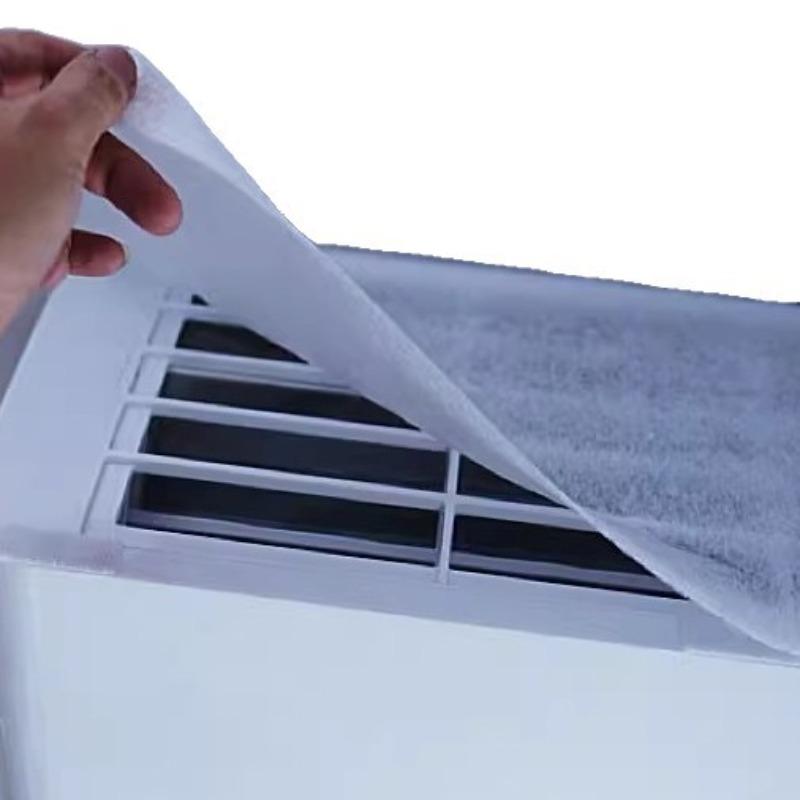 

Air Conditioning Filter, Air Intake Air Dust Removal, Dust Cover for Living Room and Bedroom, Purification and Dust-proof Filter 10 pieces per pack белый