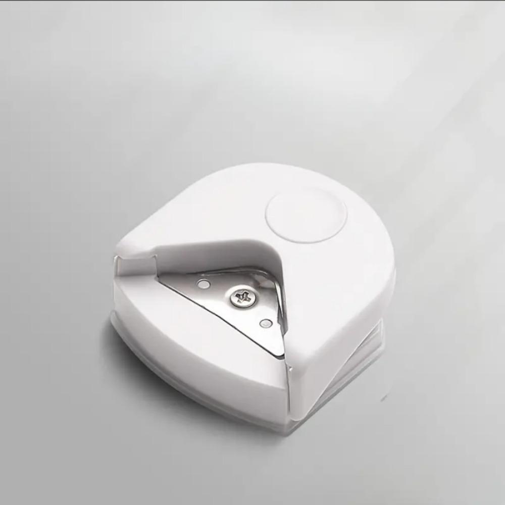 1 R4 rounded corner punch tool for laminated cards, jams, scrapbooks and DIY crafts - 4mm manual paper cutter -